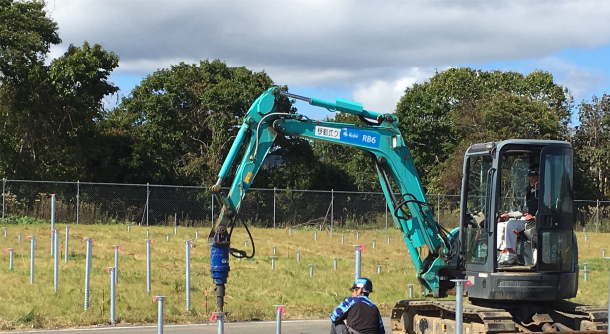 ハンマー（ハッブルーモーター（スクリュー杭用）①