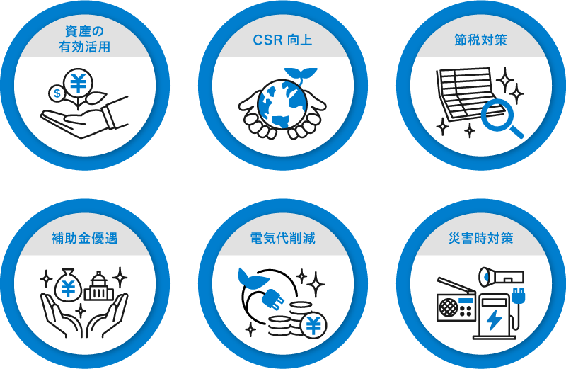 太陽光発電導入メリット